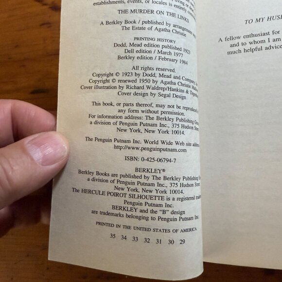 Agatha Christie Hercule Poirot Mystery Paperback Book Collection Lot of 6 - Picture 8 of 14